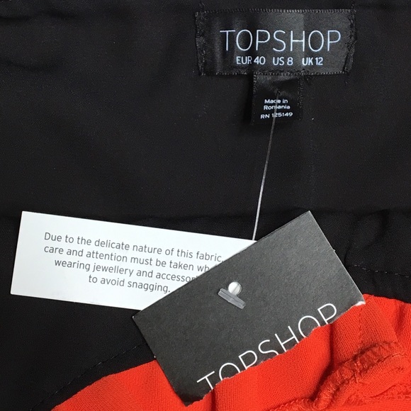 Topshop Ruffle Mini Dress - Picture 5 of 5